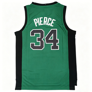 <span class=keywords><strong>Maillot</strong></span> de basket-ball cousu pour homme 2026 Jayson Tatum Jaylen Brown <span class=keywords><strong>Larry</strong></span> <span class=keywords><strong>Bird</strong></span> Rétro Paul Pierce Kevin Garnett Rajon Rondo Tailles S-2XL - Product Image 6