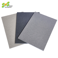 Panneau de revêtement en fibro-ciment à surface mate de style design industriel, finition lisse résidentielle, panneau de béton 4x8 pieds