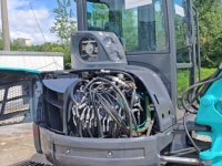 Excavatrice KOBELCO SK55SR d'occasion de haute qualité, machine de terrassement d'occasion, KOBELCO SK55SR à vendre