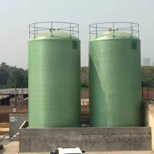 Durable Multi-Functional FRP <b>Storage</b> Tanks Anti-fire/Anti-corrosion <b>Industrial</b> Use Various Capacities Custom Cutting Processing - Product Image 5