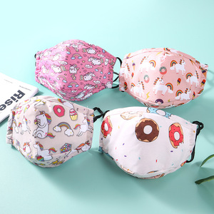 أقنعة قطنية مطبوعة رقمية لعيد الميلاد للأطفال قابلة للغسل أقنعة للوجه أقنعة مخصصة للبيع بالجملة أزياء وحفلات قابلة لإعادة الاستخدام - Product Image 3