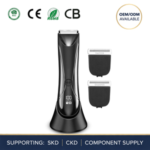 Afeitadora íntima <span class=keywords><strong>para</strong></span> hombres de alta calidad con cuchilla de cerámica, de pelo de recortadores área sensible, peluquero corporal en idioma alemán - Product Image 1
