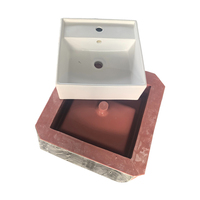 Moule en silicone et fibre de verre pour lavabo en béton, divers styles, pour usage domestique