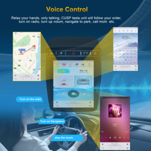 Autoradio Android 10,4 pouces pour VW <span class=keywords><strong>TOUAREG</strong></span> 2016- Écran tactile avec CarPlay sans fil Android Auto Radio avec CANBUS - Product Image 3