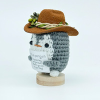 Poupée Abeille Crochet Fait Main Unique Poupée Faite à la Main Cadeau de Noël Cadeaux Inspirants Faits à la Main Abeille Crochet Positif Animal