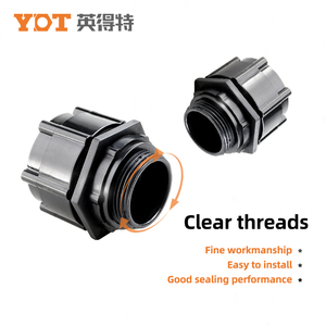 BG sóng Ống Doanh BG loại sóng Ống Doanh ống nhựa nhanh chóng Xoắn cố định đầu Nylon chủ đề nội bộ luồng doanh - Product Image 4