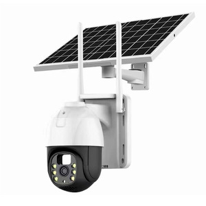 360 Outdoor Solar Powered 8MP IR Night Vision Waterproof Surveillance <b>Camera</b> With Built In <b>Battery</b> Cloud Storage - Product Image 2