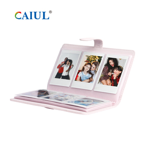 Álbum de <span class=keywords><strong>fotos</strong></span> Caiul con patrón en relieve, <span class=keywords><strong>mini</strong></span> álbum <span class=keywords><strong>Instax</strong></span> de 3 pulgadas para 16 <span class=keywords><strong>fotos</strong></span>, de cuero PU con 96 bolsillos, para colección. - Product Image 5