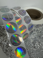 Autocollants en aluminium transparents personnalisés, imprimés, durables, imperméables, autocollants en rouleau avec logo, pour utilisation en supermarché, avec formes personnalisées