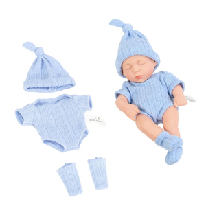 Jouet DIY pour bébé de 20 cm, adapté aux enfants, pull, <span class=keywords><strong>combinaison</strong></span>, accessoires vestimentaires pour poupée reborn - Product Image 2