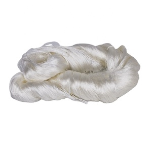 Fil à coudre en rayonne Sunray de haute qualité 150D/3, écologique, torsadé, 500/450, viscose, soie, fil en écheveaux, blanc brut, motif - Product Image 1