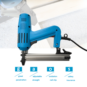 WISDOM <span class=keywords><strong>prix</strong></span> d'usine T50 pistolet à clous électrique Offre Spéciale agrafeuses à air comprimé cloueuses à main pour le travail du bois - Product Image 4