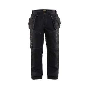 BLAKLADER - 150013809900D100 Pantalon d'artisan X1500 Noir-PANTALON DE TRAVAIL EAN 7330509256565 PANTALON DE TRAVAIL CARGO - Product Image 1