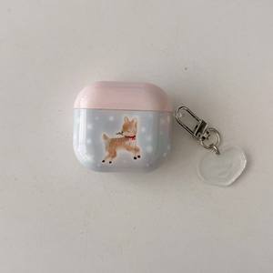 Pour airpods <span class=keywords><strong>Pro</strong></span> <span class=keywords><strong>ou</strong></span> Pro2 2 <span class=keywords><strong>3</strong></span> 1 4 sans fil bluetooth boîte de charge mignon cerf joyeux noël heureux étui pour écouteurs Imd casque couverture - Product Image 4