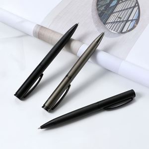 Factory Wholesale Matte Metal Ballpoint <b>Pen</b> Laser Logo Business Black Simple Promotional Gift Novelty <b>Pen</b> - Product Image 4