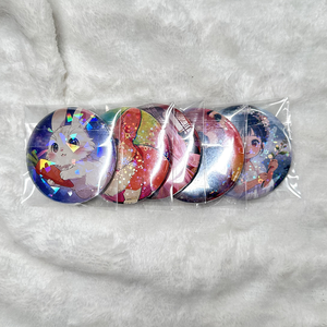 カスタムアニメメタルピンネームプレートバッジLEDパーソナライズホログラフィックスクールバッグアクティビティボタンピン - Product Image 4