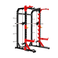 Ensemble Smith Commercial en Acier à Charge Libre, Équipement de Gymnastique en Gros, Machine de Musculation Multi-Power Rack à Charge par Disques, Vente Directe Usine