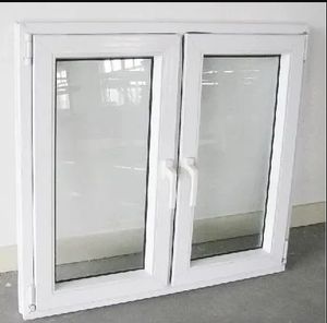 Portes et fenêtres <span class=keywords><strong>en</strong></span> <span class=keywords><strong>PVC</strong></span> résistant aux chocs Certification Fenêtre à battant <span class=keywords><strong>en</strong></span> <span class=keywords><strong>PVC</strong></span> à <span class=keywords><strong>double</strong></span> <span class=keywords><strong>vitrage</strong></span> - Product Image 1