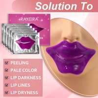 Masque Lèvres Hydratant et Repulpant au Collagène Cristallin – Meilleure Vente – Marque Privée – Vente en Gros de Masques en Feuille
