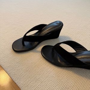 Women's High Heel Flip Flops Summer Fashion Casual Toe Post <b>Platform</b> <b>Wedge</b> <b>Sandals</b> for Outdoor Wear - Product Image 1