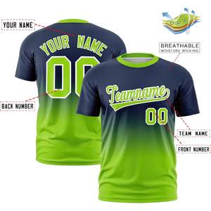 Camiseta de béisbol con degradado personalizado, uniforme deportivo personalizado con nombre de equipo y logotipo de número para hombres, mujeres y jóvenes - Product Image 3