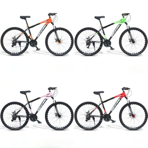 Vélo de montagne pour hommes, femmes, adolescents, collégiens, vitesses variables, absorption des chocs, cadre en alliage d'aluminium, double frein à disque - Product Image 2