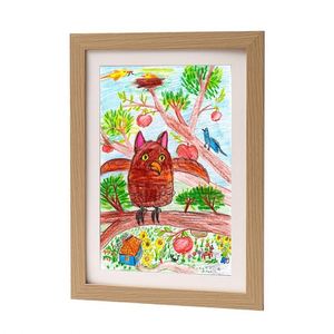 Works Display Commendation Children's Painting Mounted Simple Picture Box Storage Photo <b>Frame</b> - Product Image 5