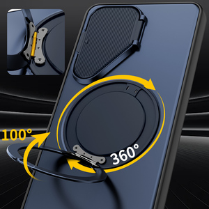 Custodia OMEVE <span class=keywords><strong>per</strong></span> Samsung S26 Ultra, S25 Ultra, S24 con Anello di Supporto e Copri Fotocamera, Compatibile con Accessori Magnetici, Antiurto - Product Image 2