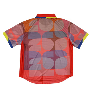 เสื้อฟุตบอลย้อนยุคแบบยูนิเซ็กซ์ แขนสั้น สำหรับเสื้อยืด โพลีเอสเตอร์ 100% สไตล์วินเทจคลาสสิก - Product Image 2