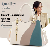 2025 nouvelle génération usine en gros en cuir souple décontracté mode femmes sac à main sangle unique mère sac de messager Polyester