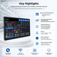 Fabricante de Paneles PC Industriales Ofrece Solución para Panel de Pantalla Táctil HMI, Linux/Windows, RS485, LAN, USB, COM, Monitor Industrial