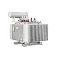 Transformateur de puissance triphasé de type extérieur certifié CE S13 30kVA-20000kVA 6kV-110kV immergé dans l'huile Cuivre/Aluminium 50/60Hz