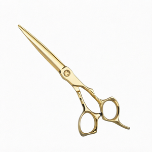 Tijeras de Peluquería de Acero Inoxidable 440C con Logotipo Personalizado, 5.5 y 6 Pulgadas, Corte Recto, para Salón y Barbería - Product Image 1