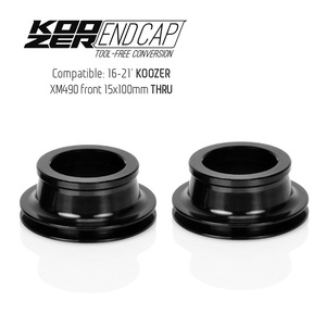 Tapa de buje trasero para bicicleta de montaña Koozer 16-21, 100 135 142 141 148, kit adaptador de conversión sin herramientas 490 - Product Image 6