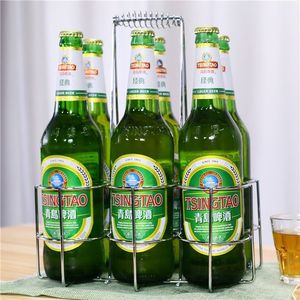 Yuka Beverage Carrier Six Bottle Holder <b>Portable</b> For <b>Bar</b> Hotel Use - Product Image 5