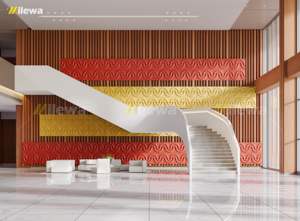 แผงอะคูสติกสี่เหลี่ยมสำหรับสตูดิโอแผงอะคูสติกทำจากโพลีเอสเตอร์ตกแต่ง3D อะคูสติกแบบฝาครอบรูปทรงสำหรับสตูดิโอ - Product Image 3