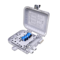 OEM ODM UNIONFIBER pra serat obtik 8 Core Opticterminal kotak Pc kotak distribusi serat kotak lemak 1:8