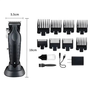 Tondeuse à cheveux pour le corps et les parties intimes pour hommes, batterie au lithium 2500 mAh, réglable, <span class=keywords><strong>Kemei</strong></span> Km-<span class=keywords><strong>2296</strong></span>, rechargeable par USB, sans fil, électrique - Product Image 4