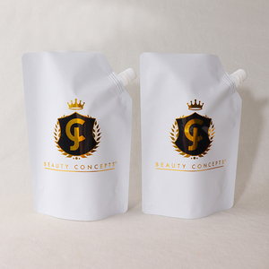 Bán Buôn 266 Ml <span class=keywords><strong>Doypack</strong></span> Vòi Phun Túi Tùy Chỉnh In Nhựa Vòi Túi Cho Dầu Gội Đầu Chất Lỏng Tay Xà Phòng Refill Bao Bì Lớn Nhiệt - Product Image 1