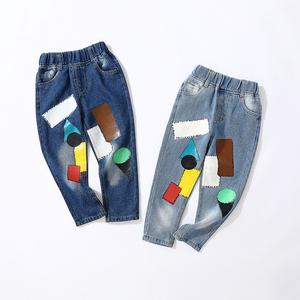 Nouveaux échantillons gratuits de jeans en denim pour enfants, design tendance, provenant du marché de gros chinois - Product Image 4