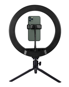 Trépied lumineux pliable de 10 pouces en plastique de haute qualité, étanche, équilibré en lumière du jour, alimenté par USB, pour diffusion en direct et selfies - Product Image 6