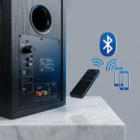 Enceintes de bibliothèque Samtronic Active Hi-Res Audio originales à vente chaude 2025, haut-parleur de 6,5 pouces, moniteur de studio alimenté /USB/