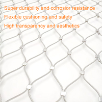 Cages à oiseaux et animaux Ninecows, haute transparence, galvanisées, durables, en acier inoxydable 304/316, maille de fil métallique flexible tissée, clôture de ferme
