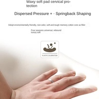 Oreiller lombaire en mousse à mémoire de forme pour appuie-tête de voiture Coussin de siège et oreiller confortables Fournitures