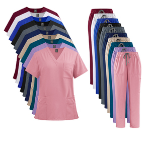 Niaahinn Bata Médica de Laboratorio XL Personalizable Para <span class=keywords><strong>Mujer</strong></span> Uniforme de Spa <span class=keywords><strong>Pijama</strong></span> Quirúrgico Tejido Para Enfermera - Product Image 2