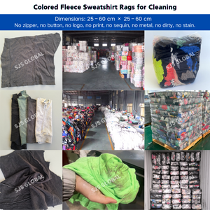 Trapos de Algodón de 1 kg para Limpieza Industrial de Colores, Trapos de Limpieza Industrial, Trapos de Sudadera, Trapo de Algodón - Product Image 5