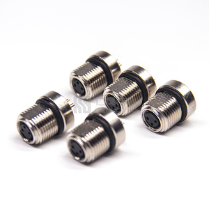 Đầu nối thẳng <span class=keywords><strong>M8</strong></span>/3/4/5/6/8/<span class=keywords><strong>m8</strong></span> A/B đầu nối mã hóa <span class=keywords><strong>PCB</strong></span>/đầu nối hàn đầu nối trước/sau - Product Image 2