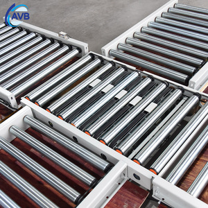 Sistema di Trasporto a Rulli a Gravità a Basso Rumore e Facile Installazione, Trasportatore a Rulli con Curva a <span class=keywords><strong>90</strong></span> e 180 Gradi per Linee di Produzione Industriali - Product Image 1