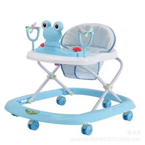 Baby <b>Walker</b> With Music 6-12 Months Plastic <b>Frame</b> Multi Functional <b>Walker</b> For Infant Learning To Walk - Product Image 1