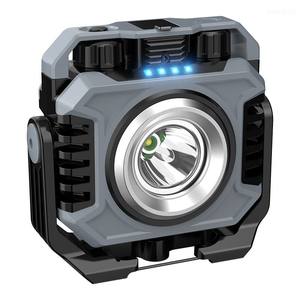 Lámpara LED multifuncional recargable para acampar, lámpara de trabajo COB de doble cara para exteriores, lámpara para tienda de campaña, lámpara de detección portátil con clasificación IP55 - Product Image 1